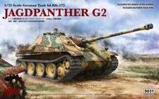 1/35 Rye Field Models Jagdpanther G2 w/Workable Track Links #5031