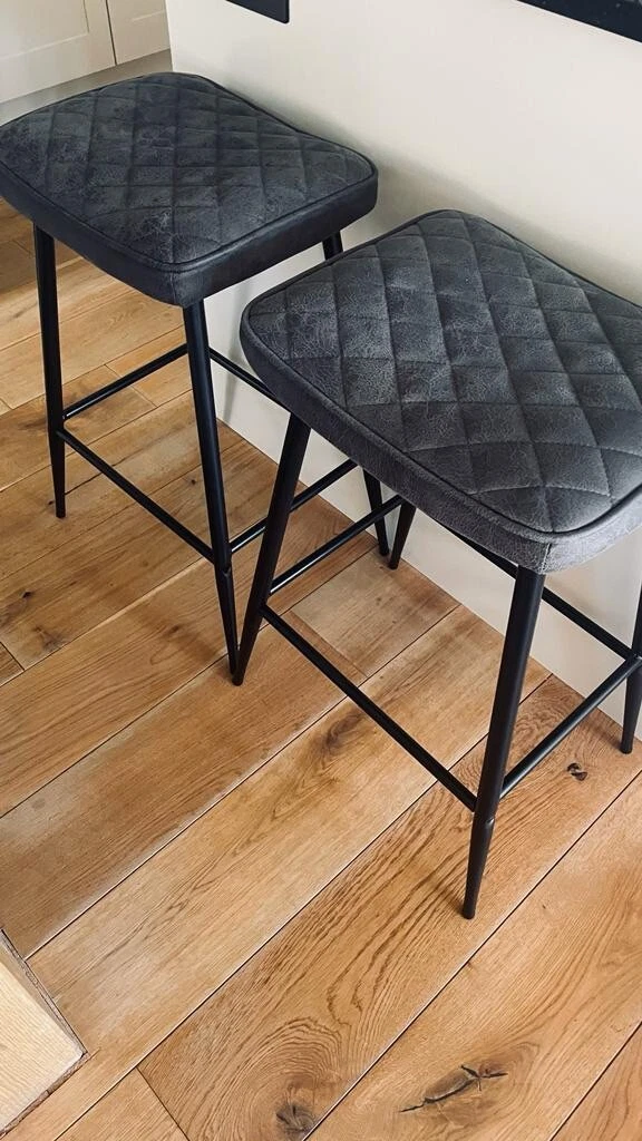 Next Black Leg Hamilton Bar Stool x2 eBay