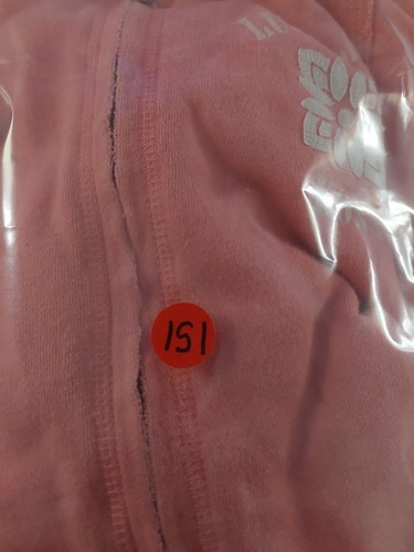 Lucky Brand Zip Up Hoodie Junior's Small Salmon - Picture 9 of 9