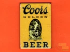 Coors beer vintage sign 2x3" fridge/locker magnet