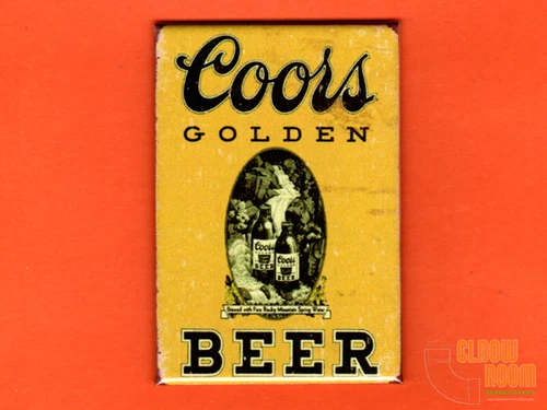 Coors beer vintage sign 2x3" fridge/locker magnet