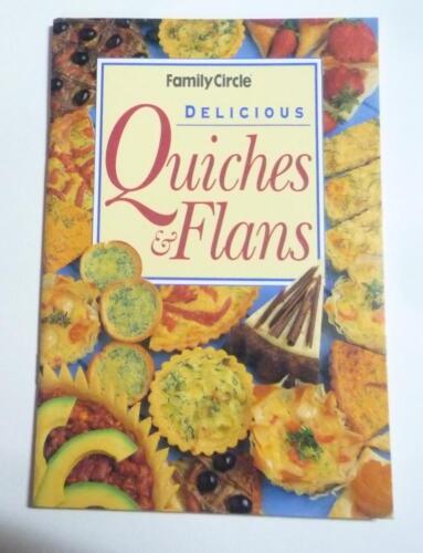 Tasty QUICHES & FLANS Recipes Cookbook by Family Circle 0864113609 Cooking Tasty - Picture 1 of 8