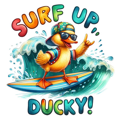 Funny Duck Quote Wall Decal Sticker 18X18cm Large