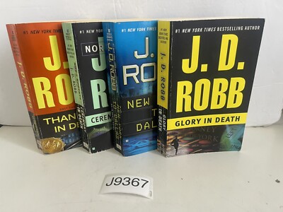 Lot Of 4 Nora Roberts As J.D. Robb Paperback Books/Novels