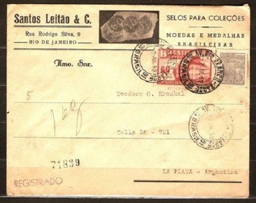 BRAZIL LOT 9 COVERS 4 CENSORED 3 REGISTERED and others SEE SCAN  FVF - Image 2 of 4