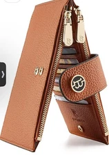 BOSTANTEN Leather Wallets for Women RFID Blocking Slim Bofild Purse Card Holder