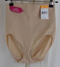 Maidenform Women's High-Waisted Shapewear Panties Beige Size Small