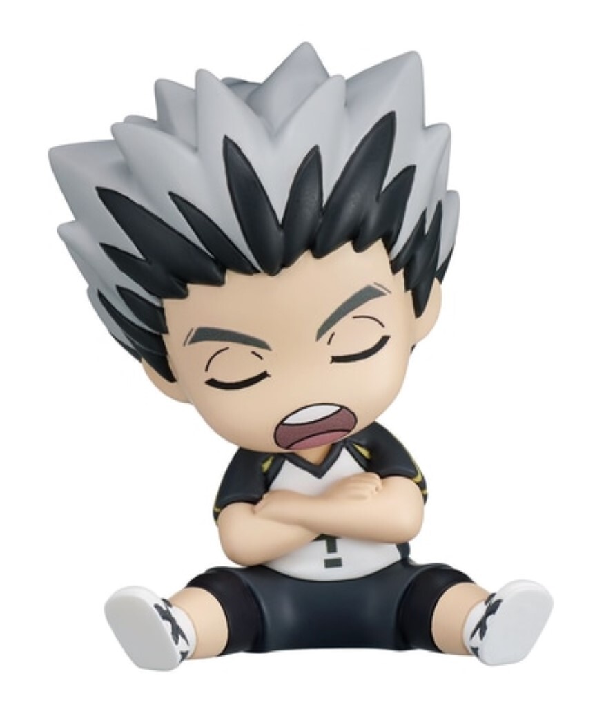 花郎　BOX2 HAIKYU!! Character mini Figure KZF#2 Koutaro Bokuto BANDAI Japan