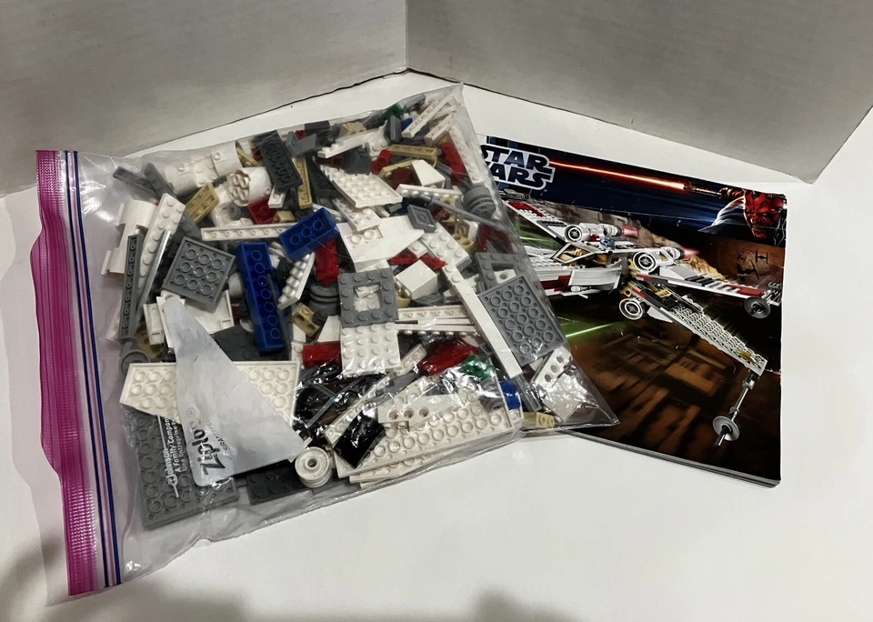 Lego Star Wars X-wing Starfighter 2015 retirado conjunto juguete falta 1 pieza usado Foto 4 de 4