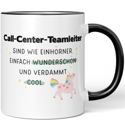 Call-Center-Teamleiter sind wie Einhörner. Einfach wunderschön und 10007017365