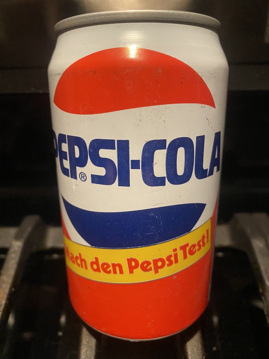 1989 MACH DEN PEPSI TEST Pepsi Soda 🥤 Can 330ml INTERNATIONAL | eBay