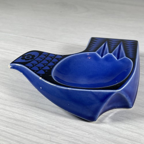John Clappison Hornsea Spoon Rest Ashtray Mid Century Ceramic Rare Original Bird - Picture 2 of 10