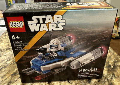 LEGO Star Wars Captain Rex Y-Wing Microfighter Building Toy 75391