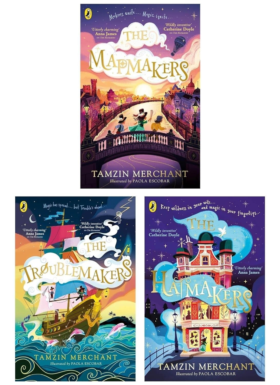 The Hatmakers Series By Tamzin Merchant 3 Books - Ages 8-13 - Paperback/Hardback - Image 10
