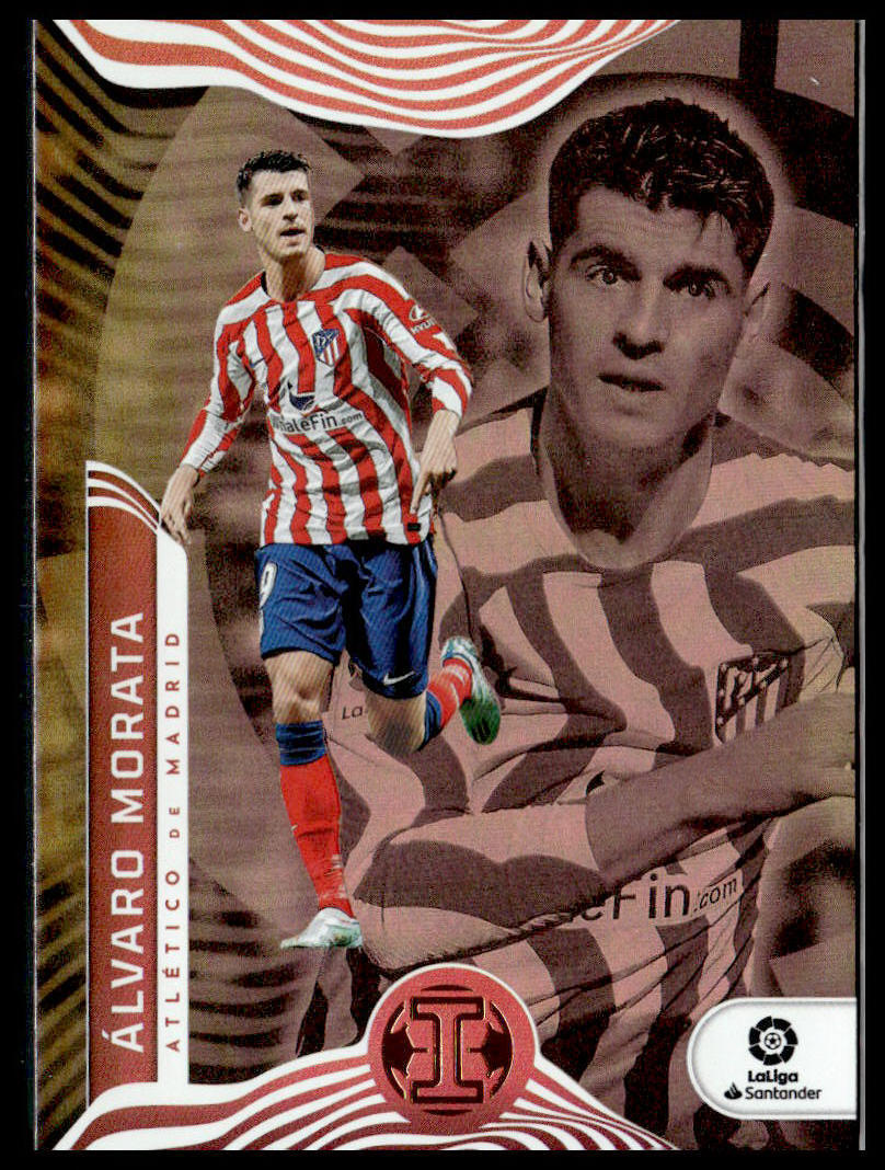 2022-23 Panini Chronicles - Illusions La Liga #177 Alvaro Morata 
