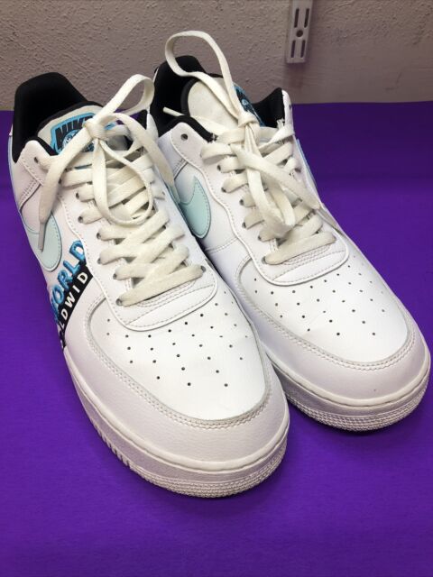 Size 13 - Nike Air Force 1 '07 LV8 Worldwide Pack - Glacier Blue
