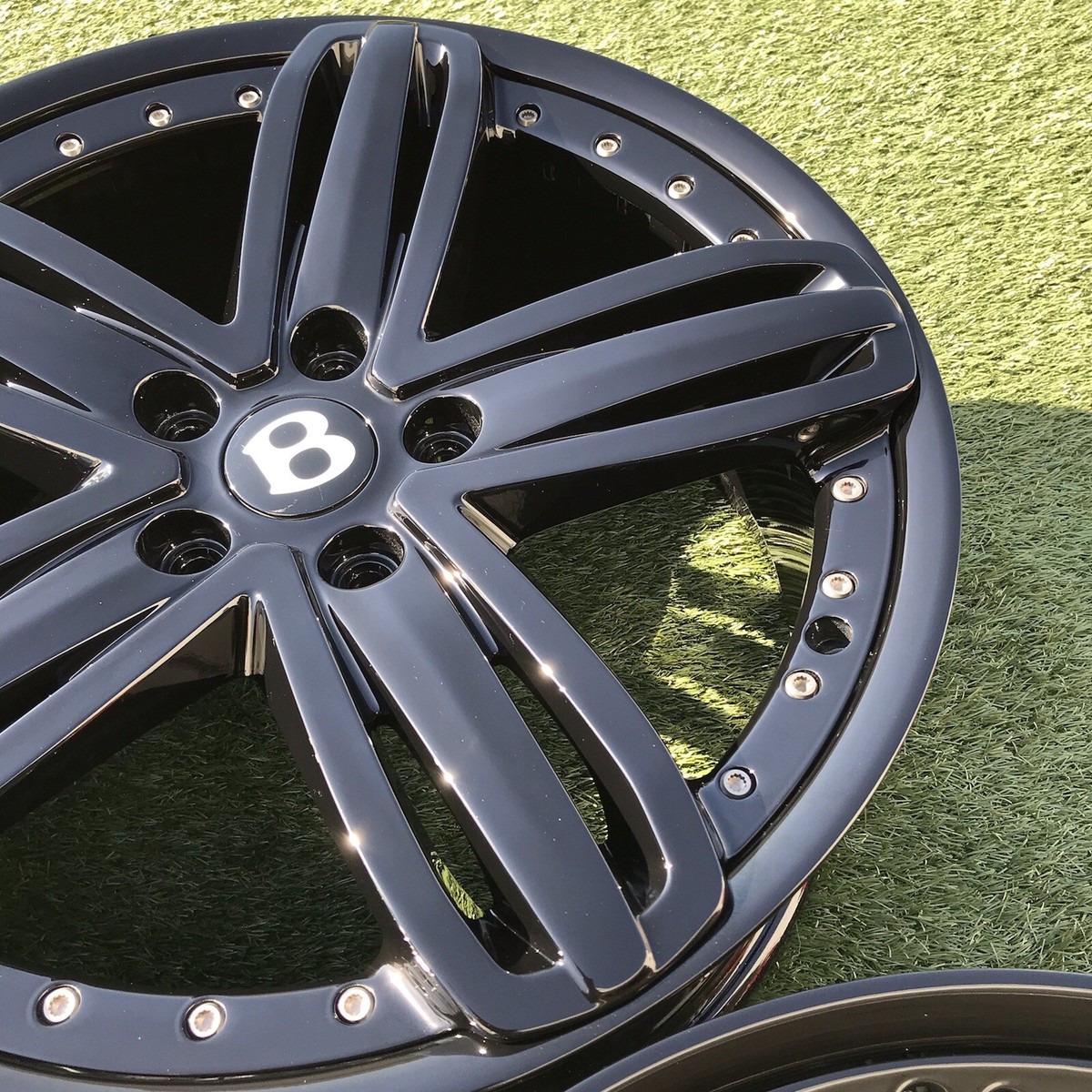 24H LE MANS Mulsanne E13MUL.B Wheel Trims 13 Inch Black