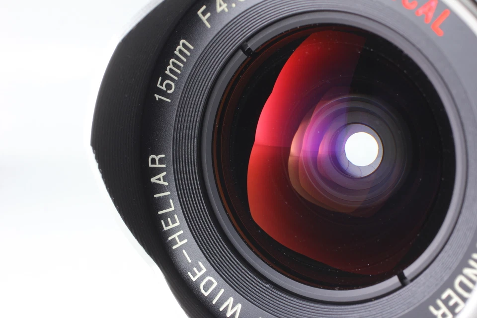 [MINT] Voigtlander Super Wide Heliar 15mm f/4.5 Aspherical L39 Lens Leica JAPAN - Image 2 of 4