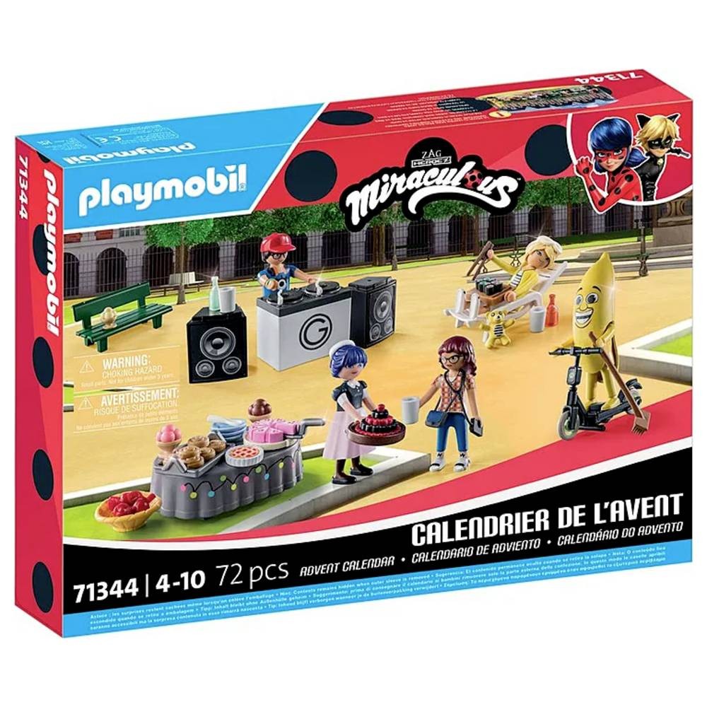 Playmobil 71344 calendrier Avent Miraculous jouet miniature fille et garçon dès 4 ans