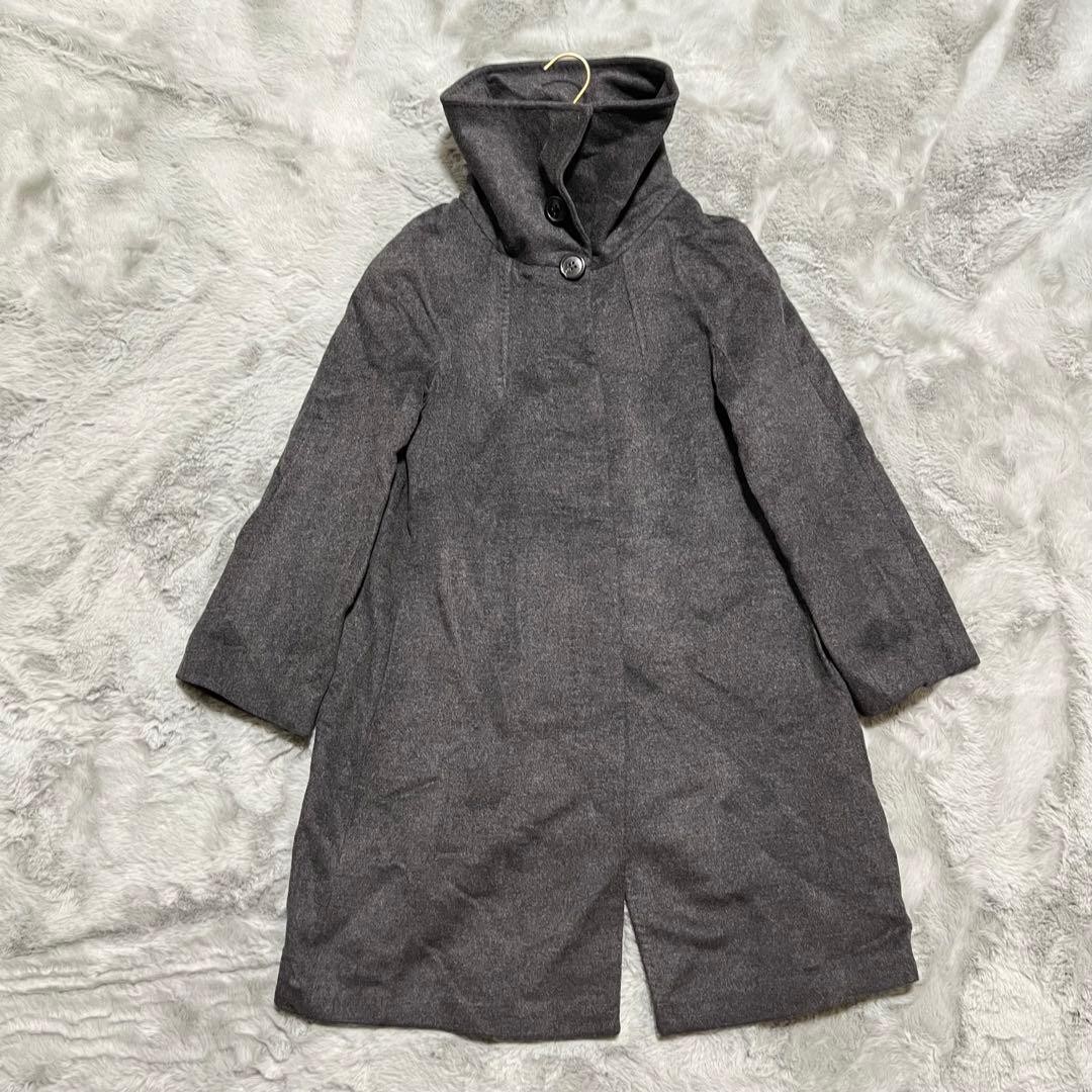 Max Mara Studio Virgin Wool Long Jacket Blouson C… - image 2