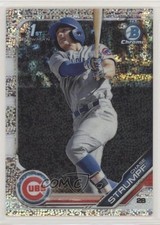 2019 Bowman Draft Chrome Sparkles Refractor Chase Strumpf #BDC-178 s3g