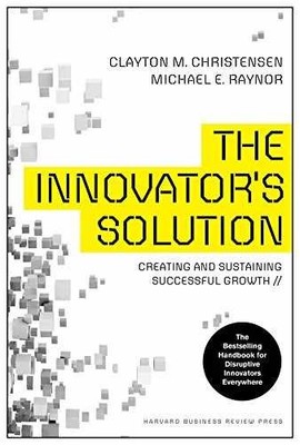 The Innovator's Solution: - Hardcover, by Christensen Clayton M.; - Very Good b