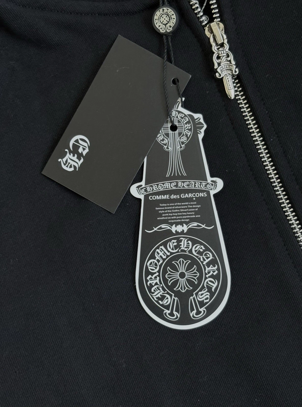 Chrome Hearts Zip Hoodie “horseshoe” Rare Streetwear Luxe