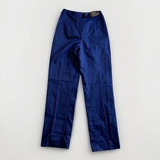 NWT VTG 80  s Giorigo Sant Angelo Pants Women 8 Blue Chino Dress Pleated New