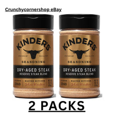 2 Pack Kinder's Dry-Aged Steak Seasoning, 10.1 oz. LIMITED TIME