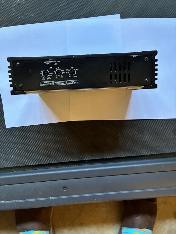 Kenwood Excelon X502-1 Clase D Mono Amplificador de Potencia 1000W - Negro Foto 4 de 4