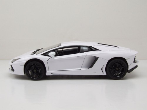 Lamborghini Aventador LP700 Coche a Escala Blanco 1:18 Rastar - Imagen 3 de 11
