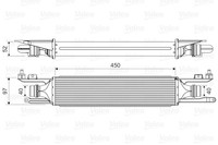 LadeluftkÜHler FÜR Opel Corsa D Kasten/SchrÄGheck (S07) - Valeo 818578