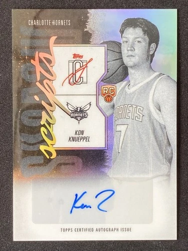 2025 Topps Signature Kon Knueppel Base (RAW)