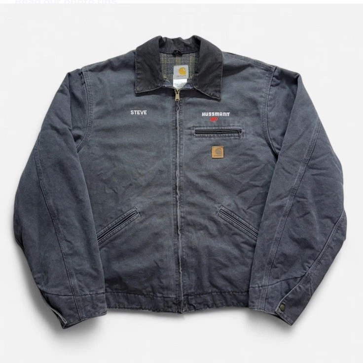 ジャケット・アウター Ounce Detroit Jacket (charcoal) Carhartt WIP Jacket Detroit - grey (graphite/black/rigid)