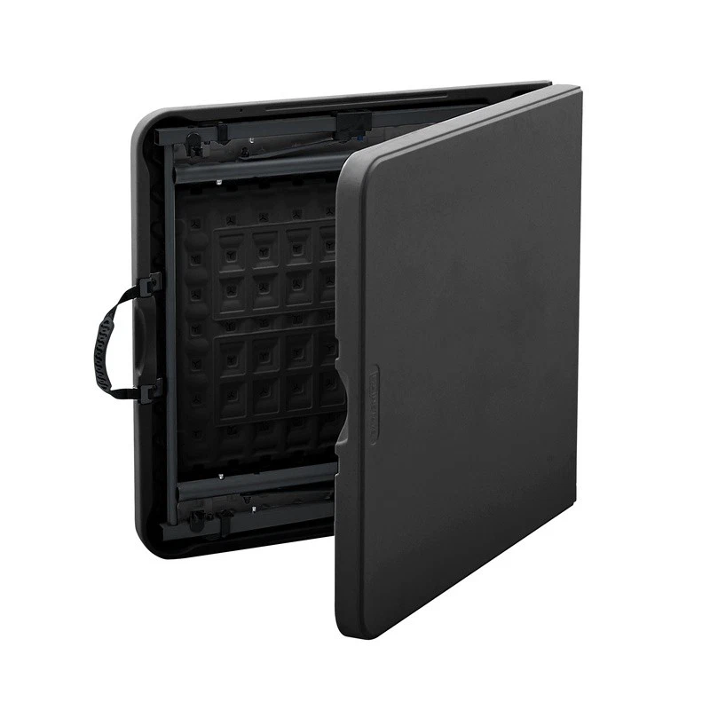 Adjustable Folding Table Portable Indoor Outdoor Use 4 Heights Easy Carry - Image 4 of 4