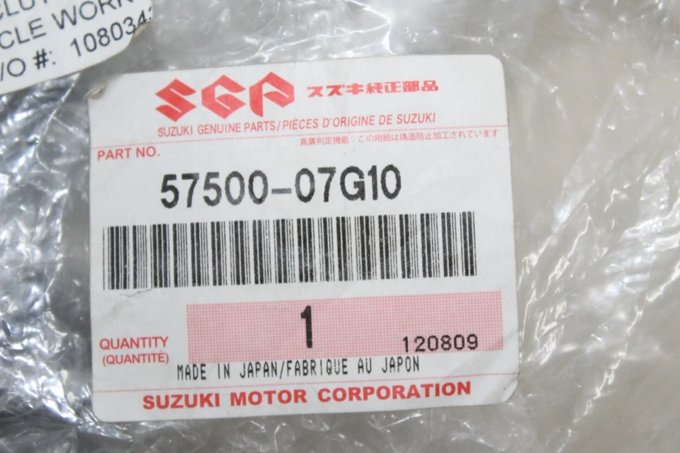 *NUEVO* OEM Suzuki - Palanca de embrague - Parte# 57500-07G10 Foto 2 de 4