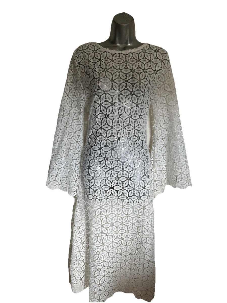 Primark Crochet Beach pool Dress Cover Up size Xs 6-8