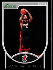Daequan Cook 2007-08 Bowman #138 #/2999 Rookie Miami Heat RC
