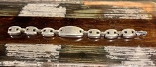 Gorgeous Lagos Caviar Heavy Sterling Silver 925 Link Section Bracelet