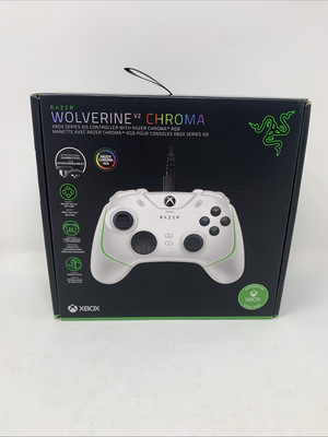 Razer Wolverine V2 Chroma White Wired Gaming Controller for Xbox Series X/S