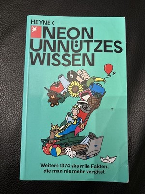 Taschenbuch NEON UNNÜTZES WISSEN vom Verlag Heyne