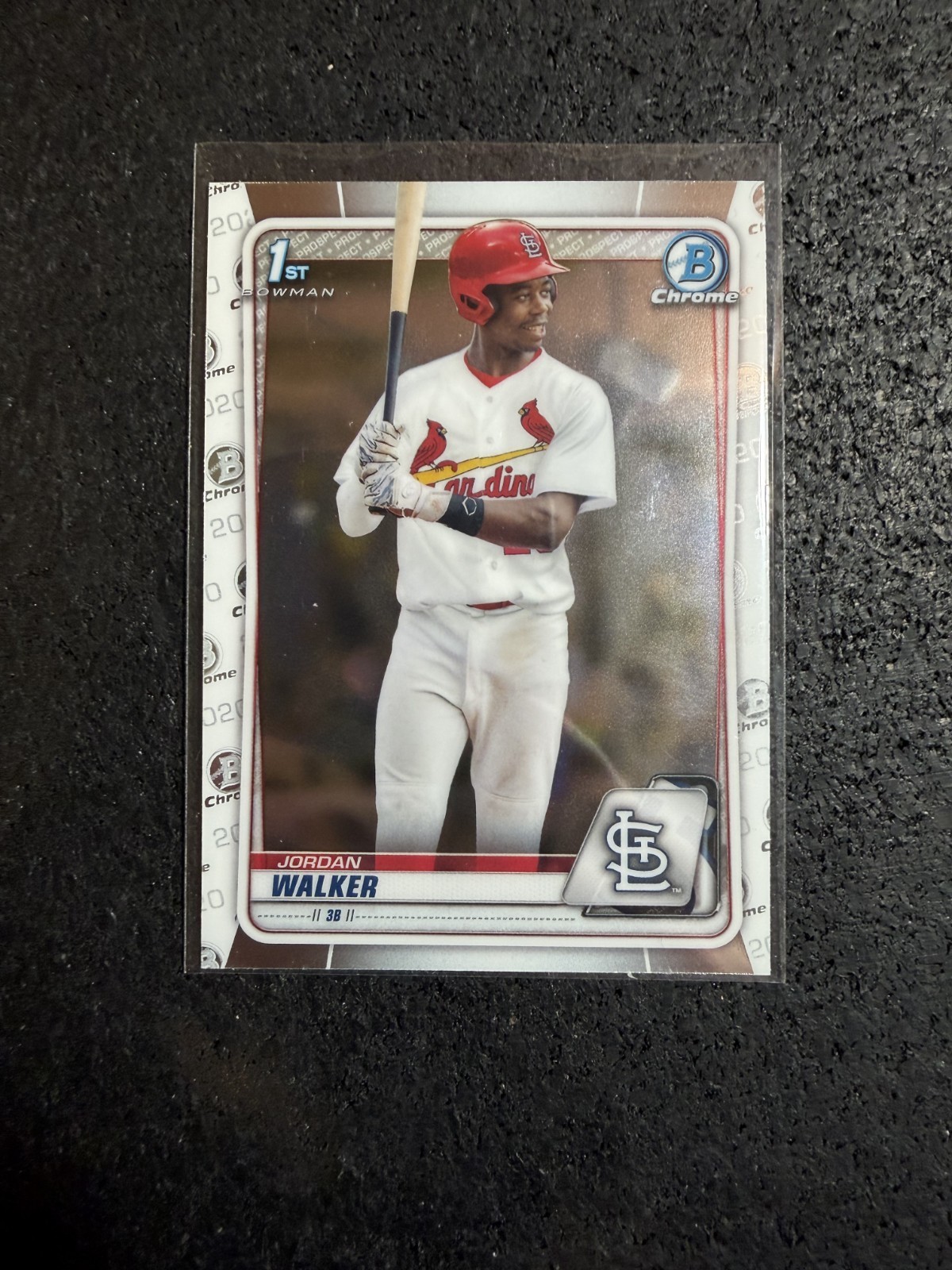 Jordan Walker 2020 Bowman Draft #BD-57 Chrome (1st) Price Guide