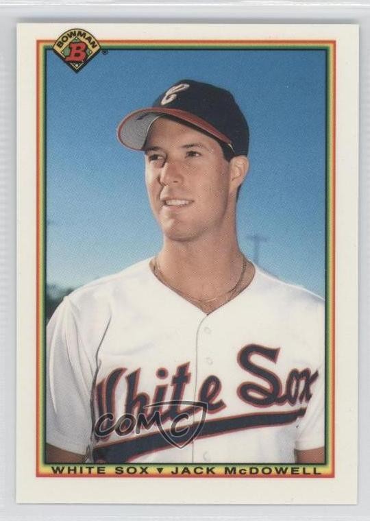 1990 Bowman Factory Set Collector's Edition (Tiffany) Jack McDowell #305 0j0