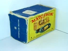 All original E1 Box for Lesney Matchbox #8d Caterpillar Tractor well used