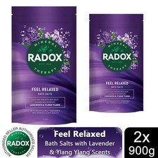 Radox Mineral Therapy Bath Salts Sleep Aromatherapy with Lavender & Ylang, 900g