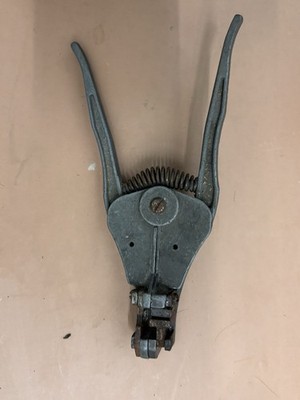 Vintage Ideal Stripmaster Federzug Draht Kabel Abisolierer altes Werkzeug