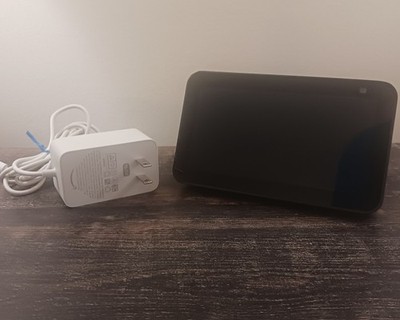 Amazon Echo Show 5 2nd Generation C76N8S Alexa Speaker Black Tested Reset