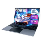 15.6 inch Laptop 16GB+512GB Windows 11 Computers Support WiFi/Bluetooth Gray PC