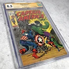 Captain America #110 CGC SS 8.5 Graded Comic Book Marvel Signed Jim Steranko