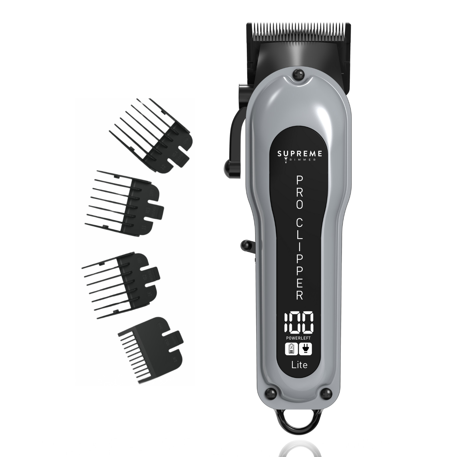Supreme Trimmer Pro Clipper Lite w/ Fade Blade, Comb & Sciss